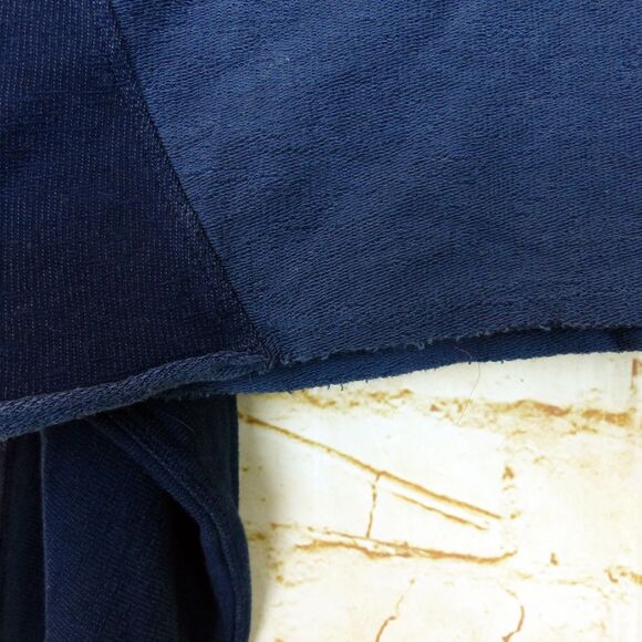 Free People Movement Sweatshirt Womens S Blue Boxy Surfside Terrycloth Crop Yoga - Picture 12 of 16